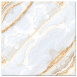 Gresie vitrificata Giallo Gold Book Match Glossy 60 x 60