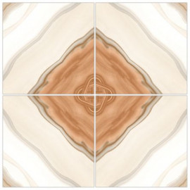 Gresie vitrificata Living Digital Dominica Gold Book Match Glossy 60 x 60