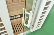 ​SAUNA CU INFRAROSU SANOTECHNIK FRESH ALB PENTRU 2 PERSOANE J11120